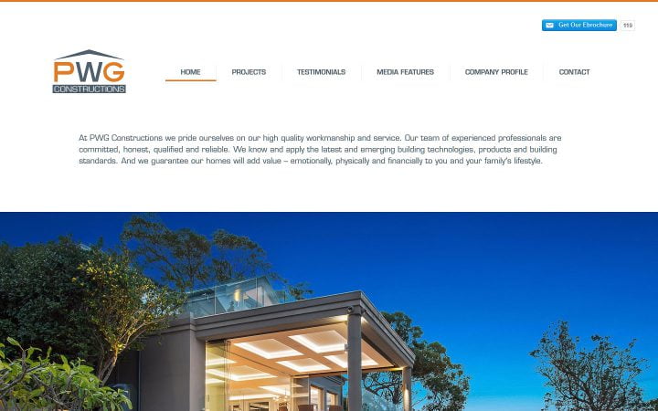 Website Redesign – PWG Constructions